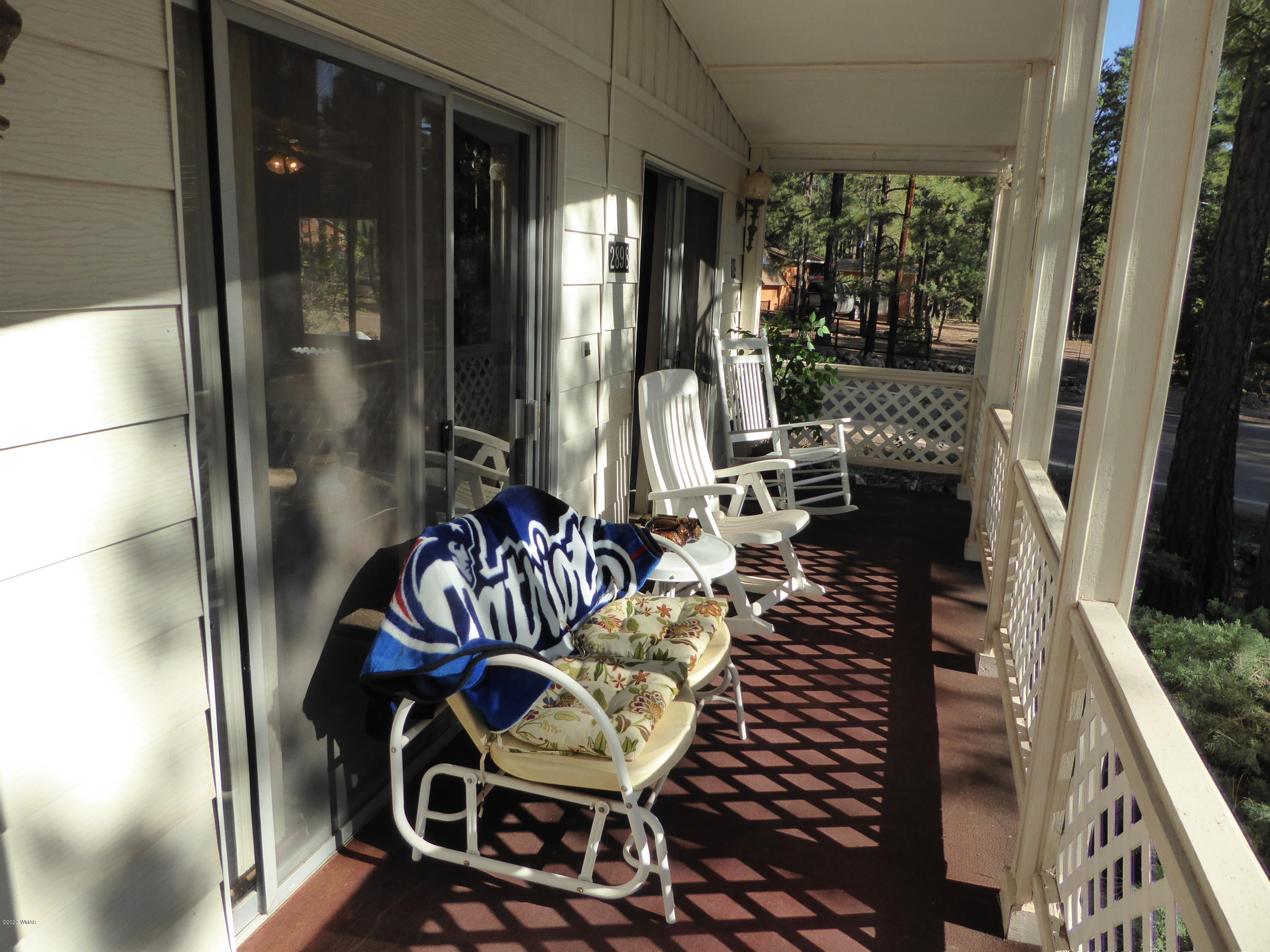 2898 Belle Road Overgaard, AZ 85933 - Photo 21 of 26 a view of balcony and patio