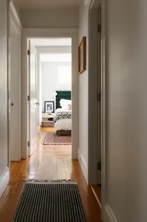 a close view of a living room