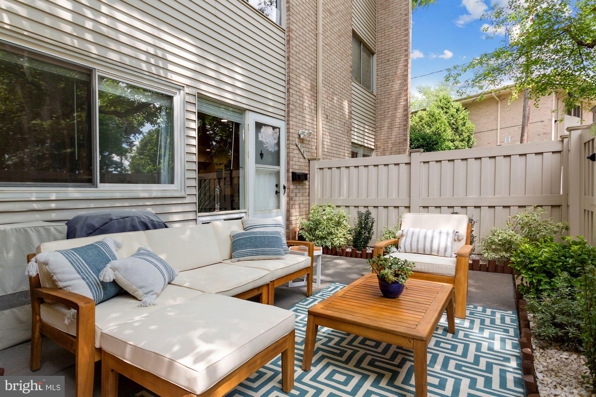 116 Haycock Road, Unit A2 Falls Church, VA 22046 - Photo 6 of 22 Private Outdoor Space