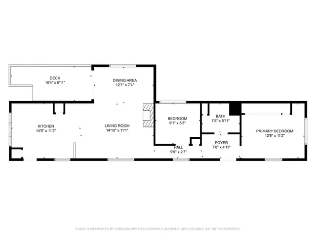 a view of a house with backyard sitting area and garden