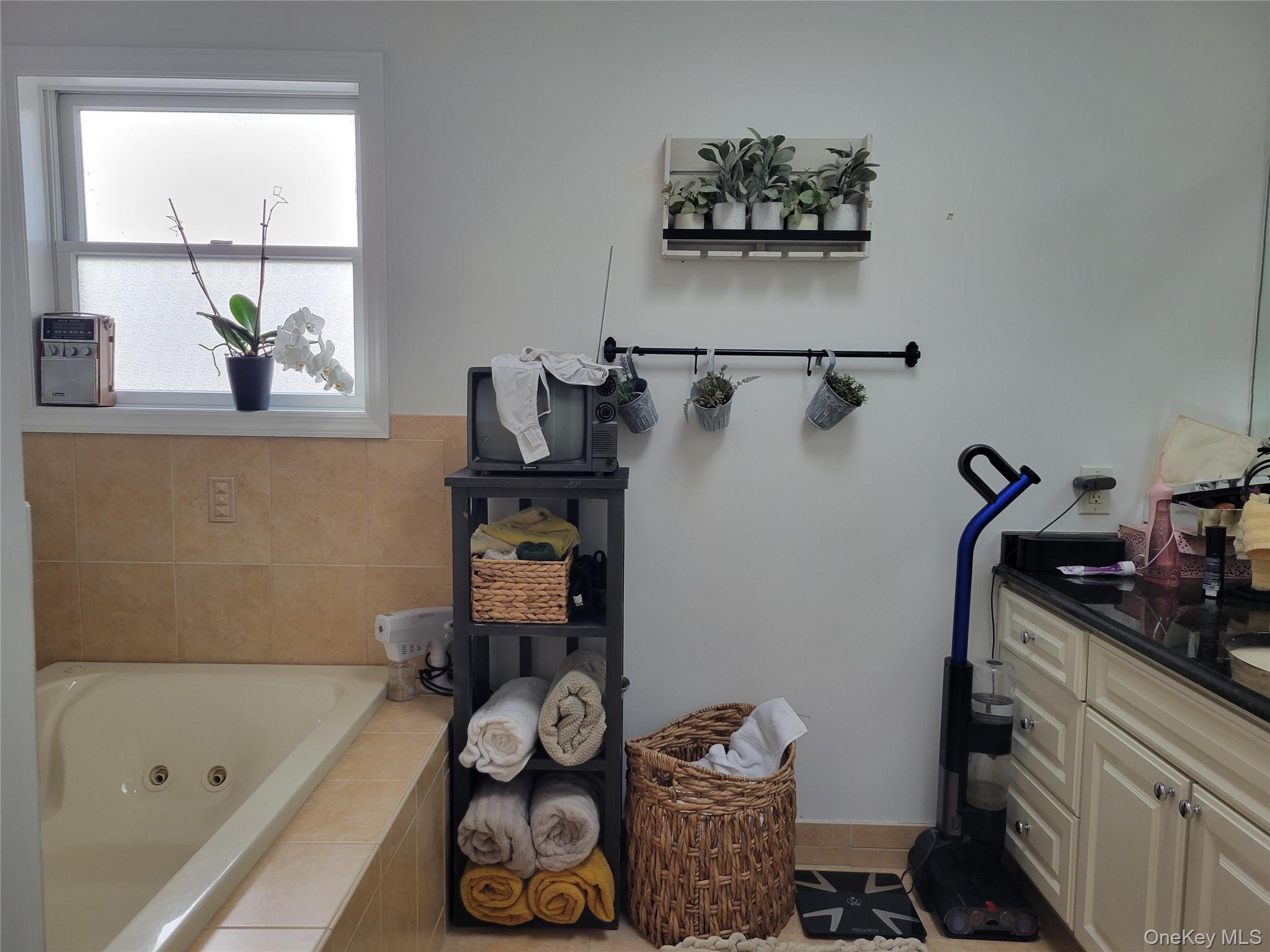 61-40 173rd Street Queens, NY 11365 - Photo 8 of 9 a bathroom with a bathtub and a window