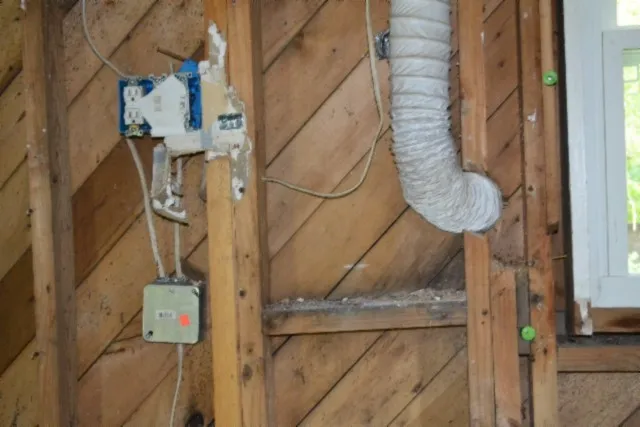 a view of a entryway with wooden floor