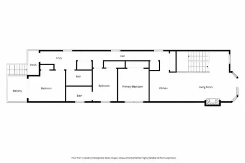 a view of a white wall with door