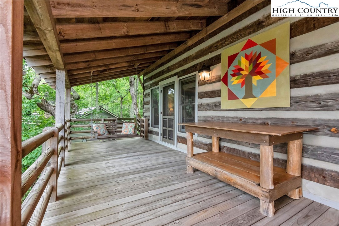 1810 Homestead Road Todd, NC 28684 - Photo 19 of 50 a view of entryway with wooden floor