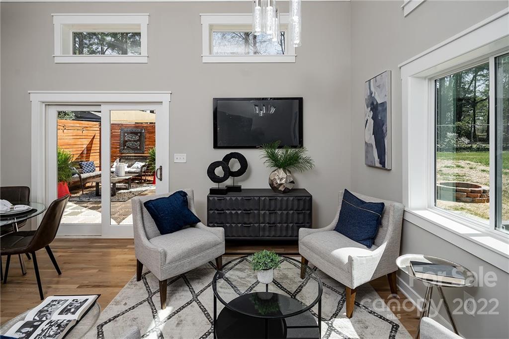 3532 Clardy Court Charlotte, NC 28205 - Photo 16 of 34 a living room with furniture and a window
