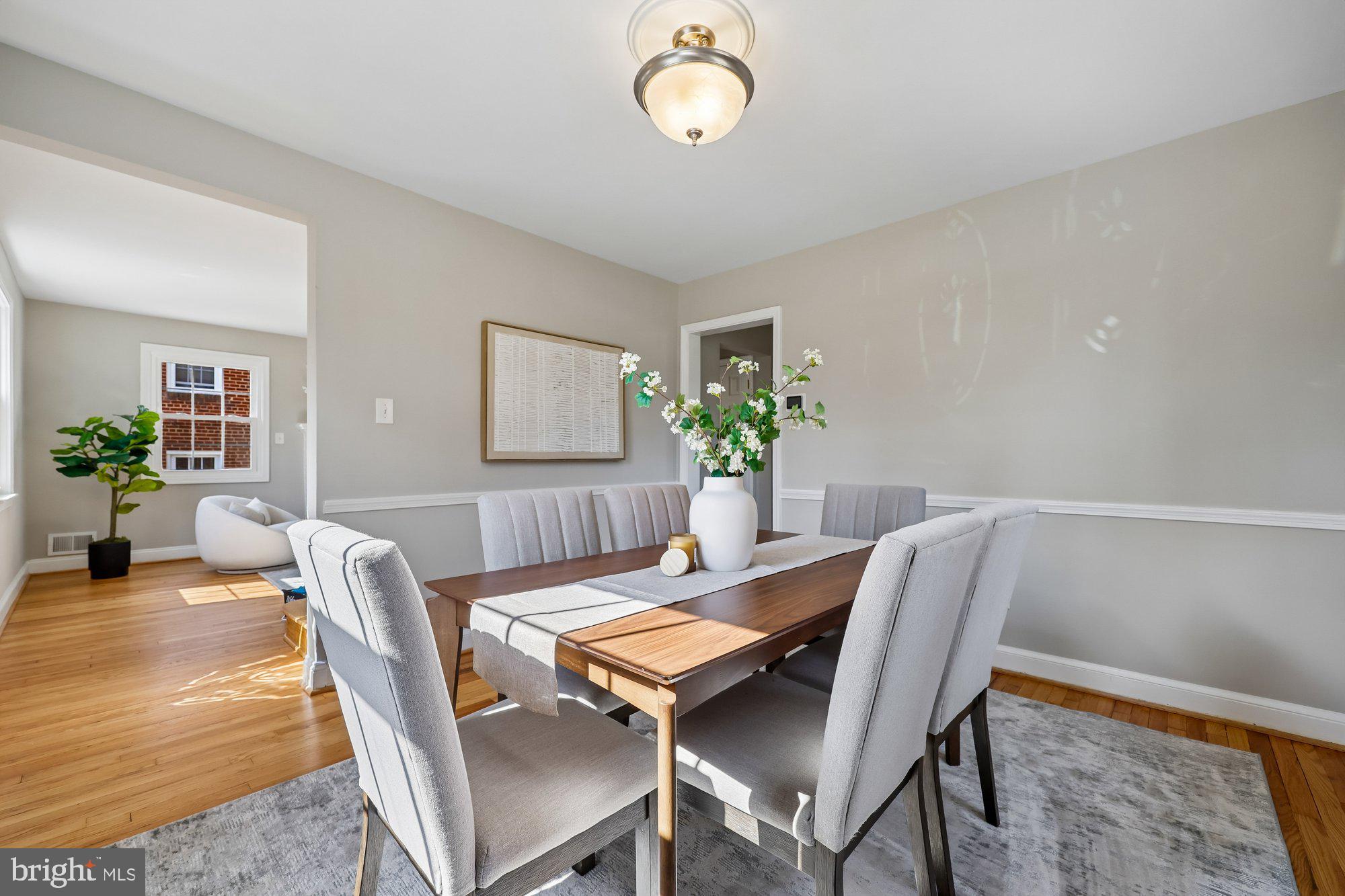 2613 Elnora Street Silver Spring, MD 20902 - Photo 12 of 54 a view of a dining room with furniture and window