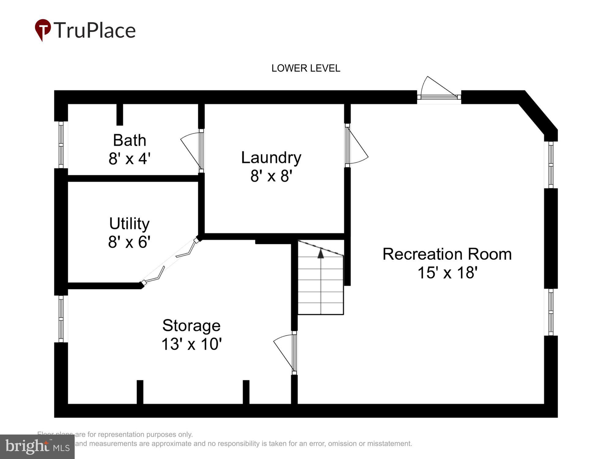 2613 Elnora Street Silver Spring, MD 20902 - Photo 53 of 54 Spacious lower level floor plan layout.