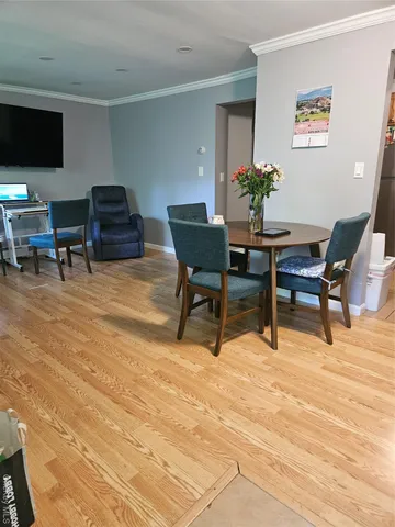 a view of a workspace with furniture