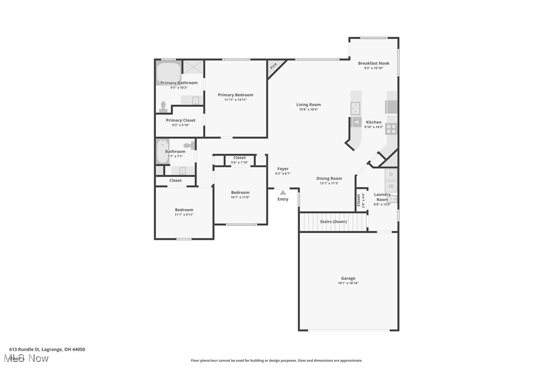 613 Rundle Street Lagrange, OH 44050 - Photo 48 of 48 Floor plan.