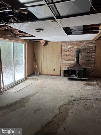 a view of a car garage