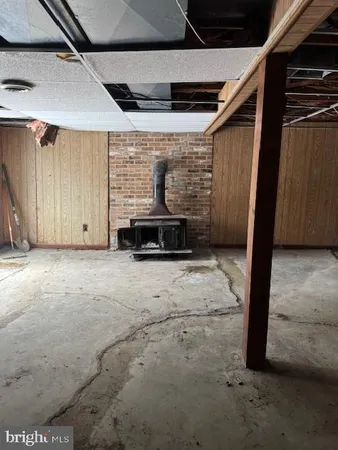a view of a car garage