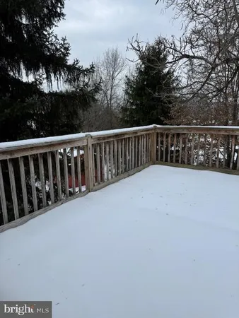 a view of balcony with furniture