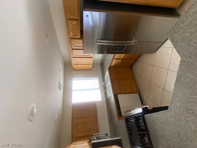 7268 Vinca Road Las Vegas, NV 89113 - Photo 10 of 38 Well-appointed kitchen showcases sleek stainless steel appliances and abundant cabinetry.
