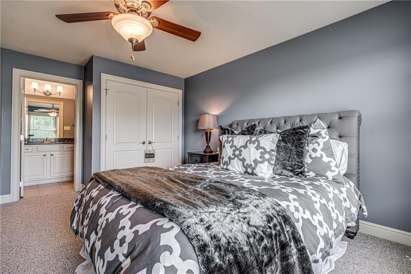 306 Buckingham Drive Venetia, PA 15367 - Photo 13 of 25 Bedroom number two has an attached full bathroom and large closet space.