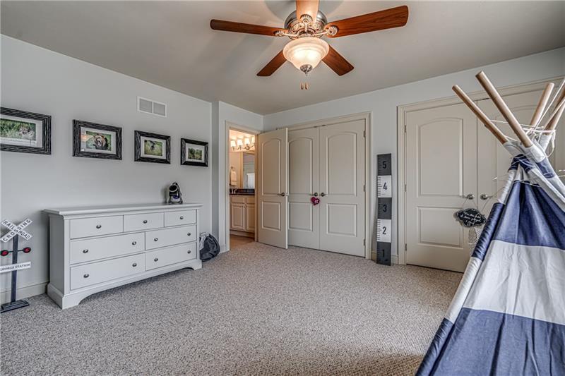 306 Buckingham Drive Venetia, PA 15367 - Photo 17 of 25 Bedroom number 4 has two large closets and has the attached Jack and Jill bathroom.