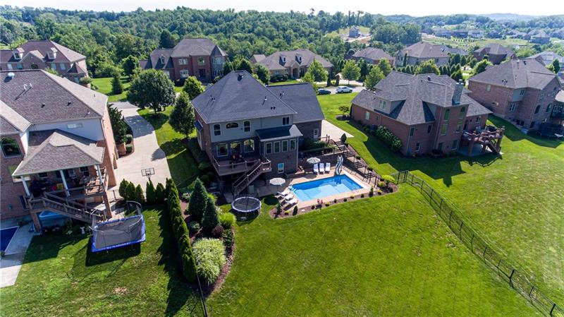 306 Buckingham Drive Venetia, PA 15367 - Photo 25 of 25 Overhead view of this stunning home and the sought after neighborhood.