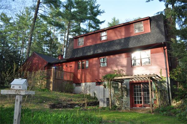 131 Aubinwood Road Amherst, MA 01002 - Photo 5 of 30 a front view of a house with a yard