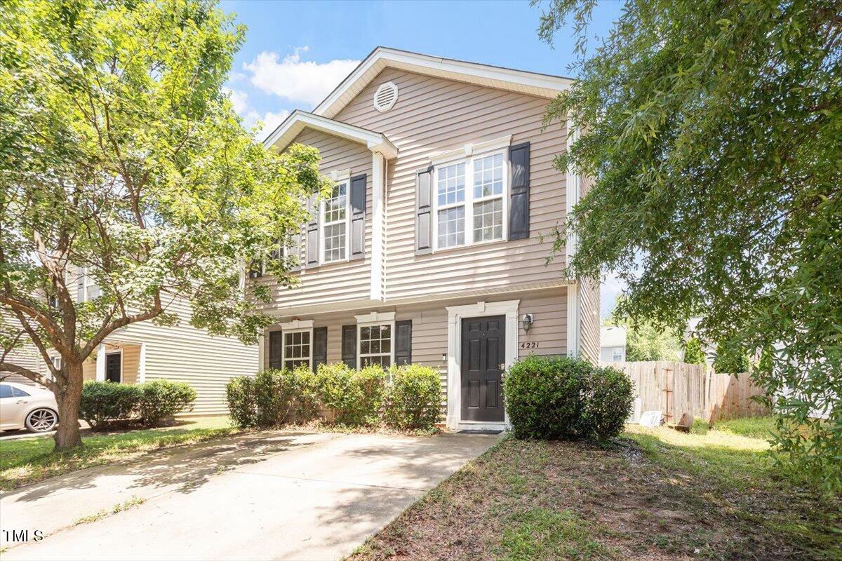 4221 Tensity Drive Raleigh, NC 27604 - Photo 2 of 31 a view of a house with a yard