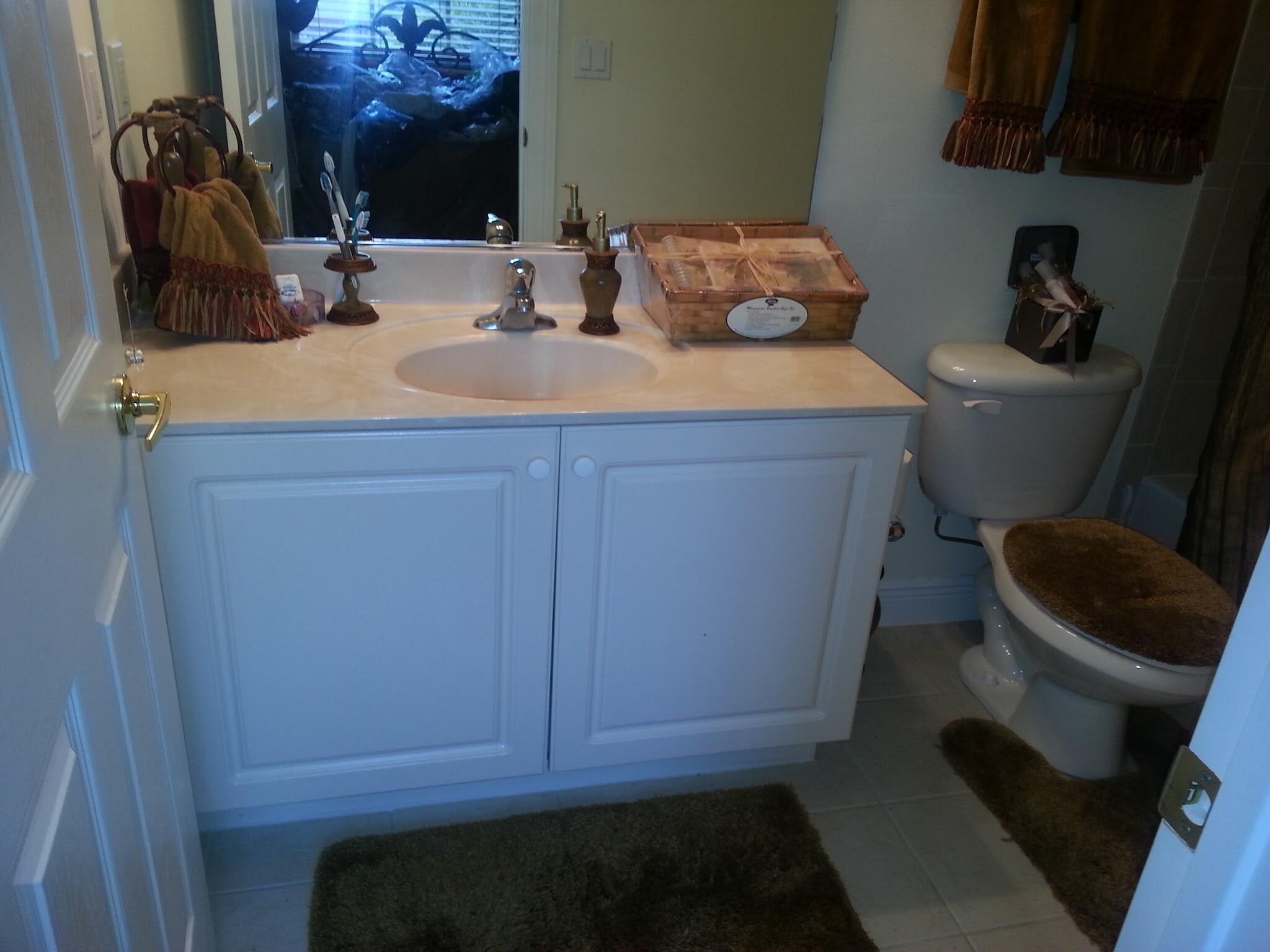 10012 Southwest 23rd Street Miramar, FL 33025 - Photo 6 of 6 a bathroom with a sink toilet and mirror