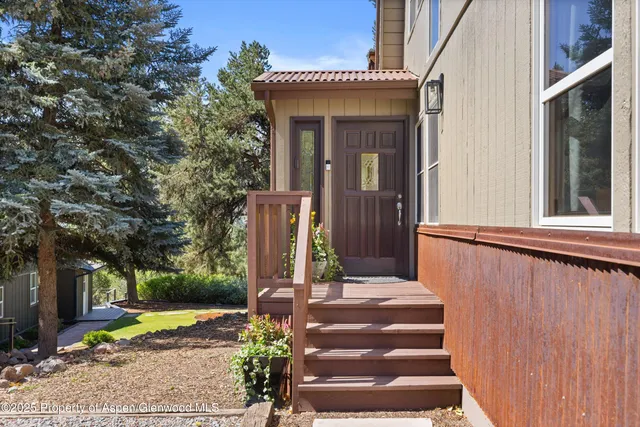 a view of outdoor space with porch