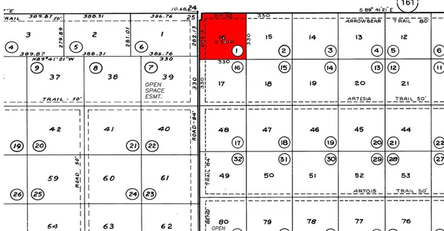 $10,000 | 14081 Arrow Bear Trail, Santa Margarita, CA 93453