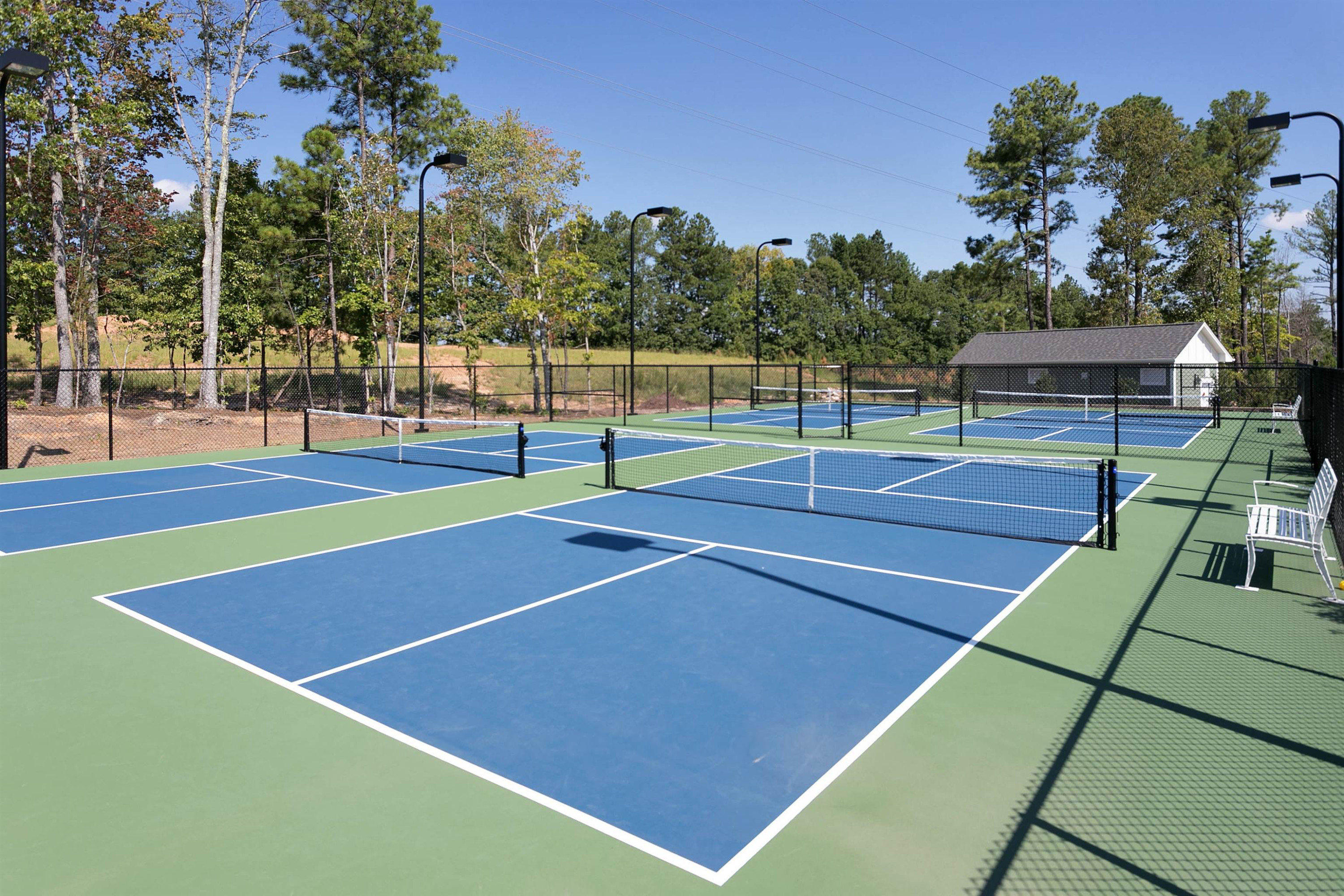 811 Atticus Way Durham, NC 27703 - Photo 32 of 33 a tennis court view