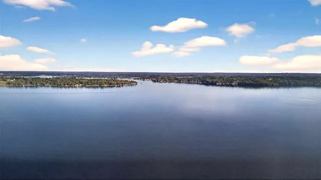a view of a city and a lake view