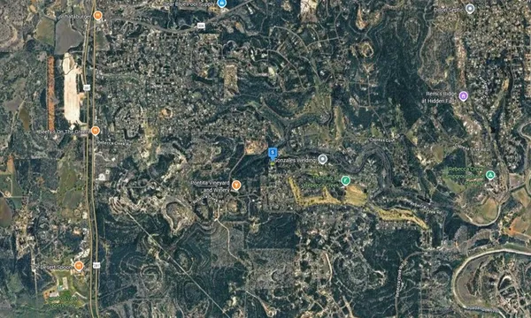 a view of outdoor space and a yard