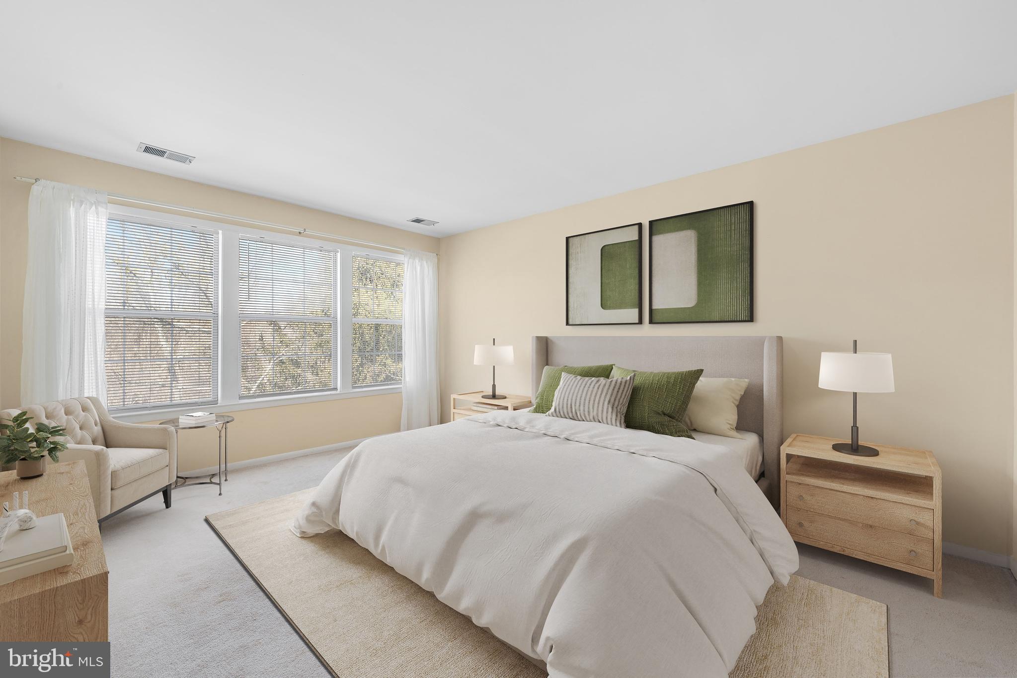 303 Trinity Court, Unit 11 Princeton, NJ 08540 - Photo 11 of 26 Primary Bedroom - Virtually Staged