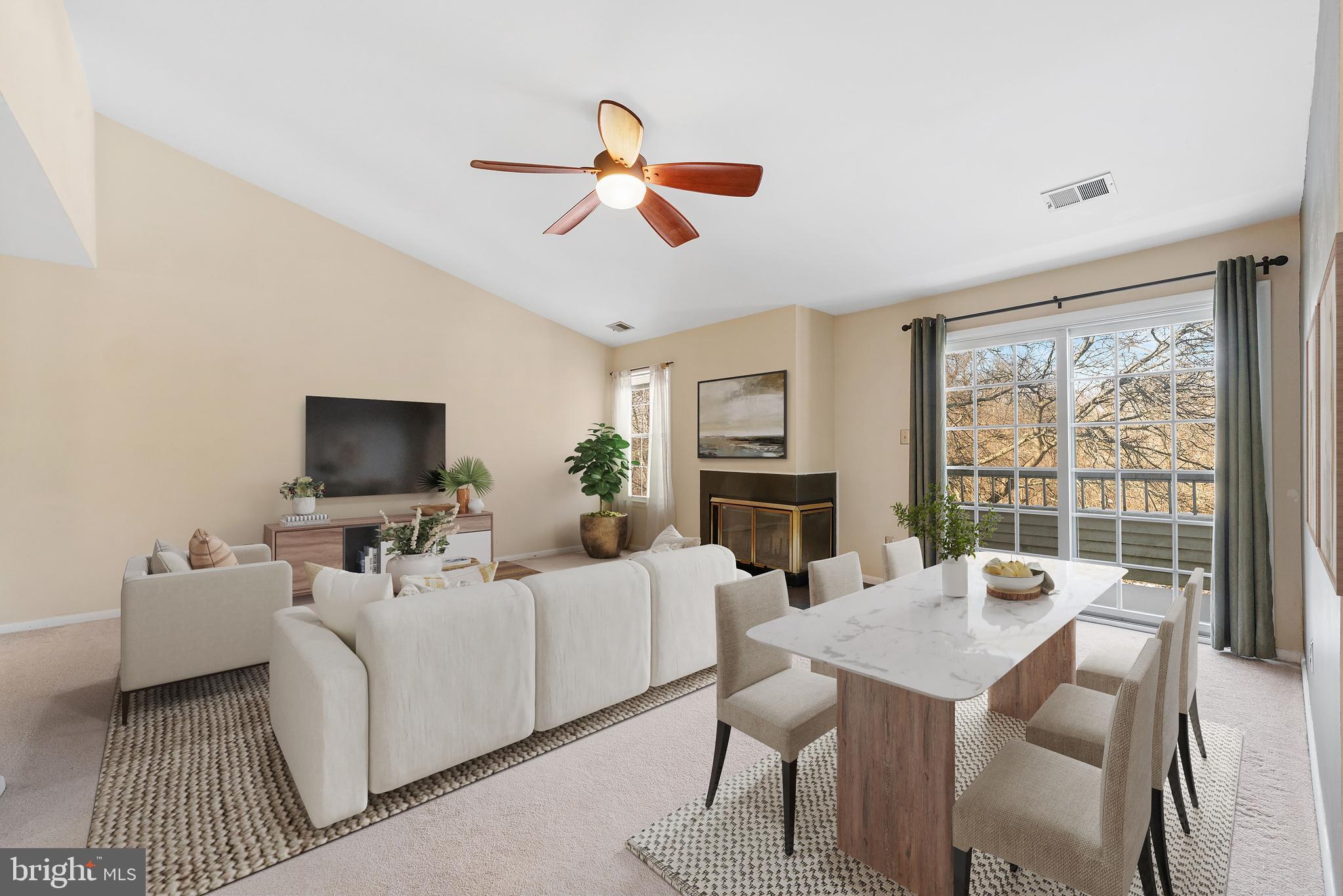 303 Trinity Court, Unit 11 Princeton, NJ 08540 - Photo 2 of 26 Living Room - Virtually Staged
