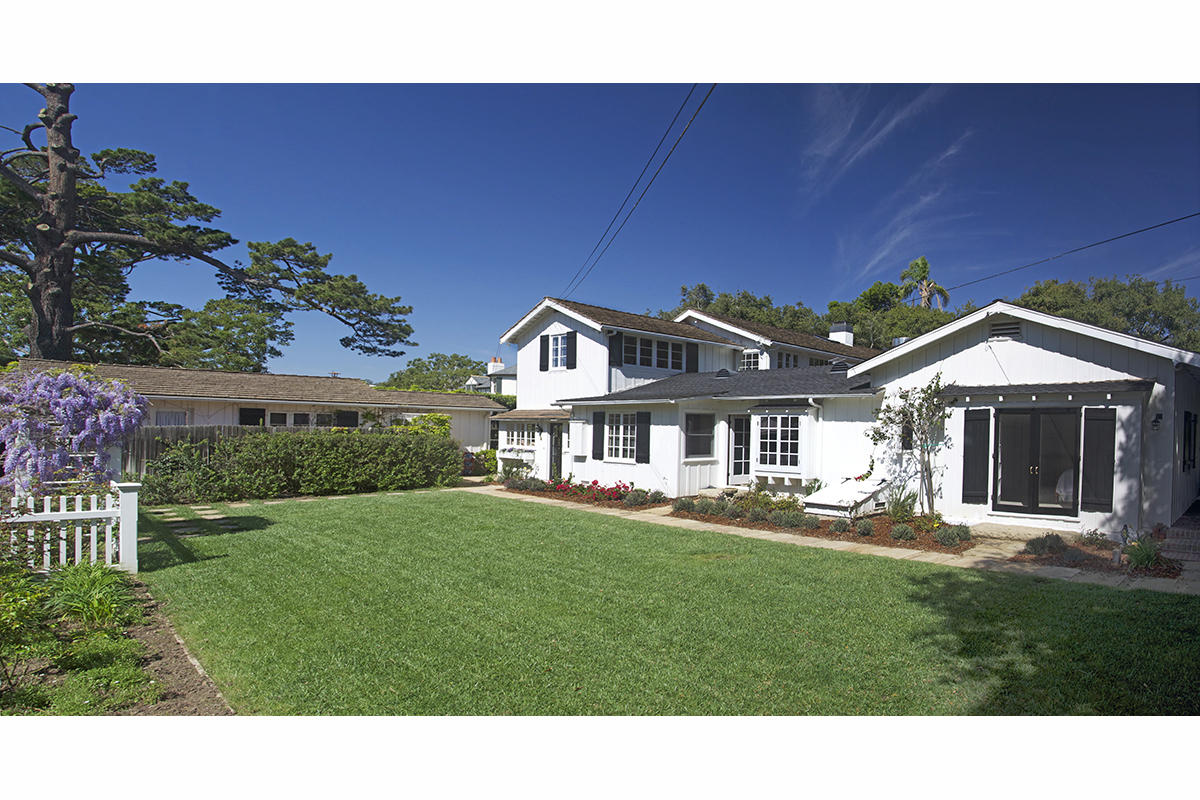 225 Miramar Avenue Santa Barbara, CA 93108 - Photo 3 of 36 01A_Side of house with guest house