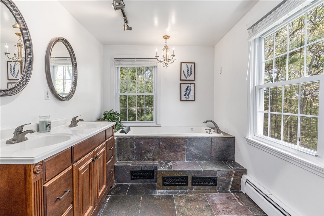 238 Nipmuc Road Scituate, RI 02825 - Photo 25 of 50 Primary ensuite bathroom - soaking tub and separate walk-in shower (not in pic)