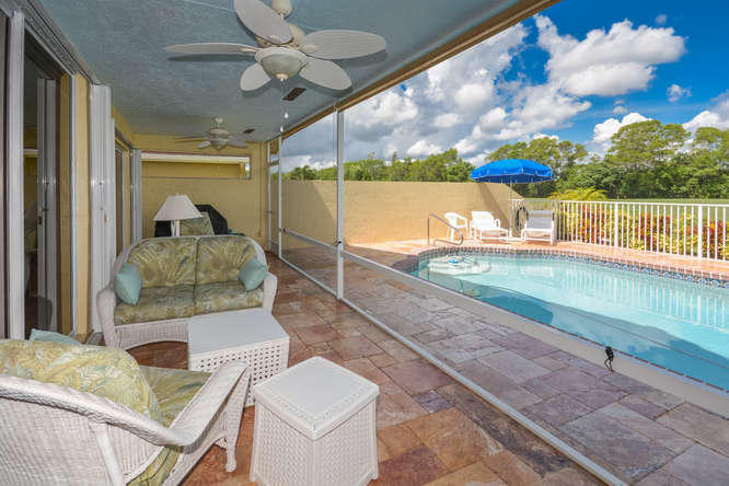 11138 Cloverleaf Circle Boca Raton, FL 33428 - Photo 25 of 38 Screened Patio and Pool