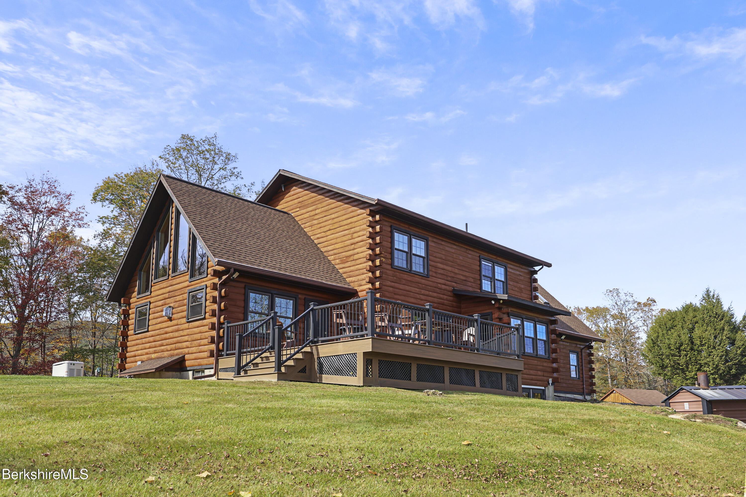 1020 Cascade Street Pittsfield, MA 01201 - Photo 52 of 75 a view of a house with a big yard and large trees