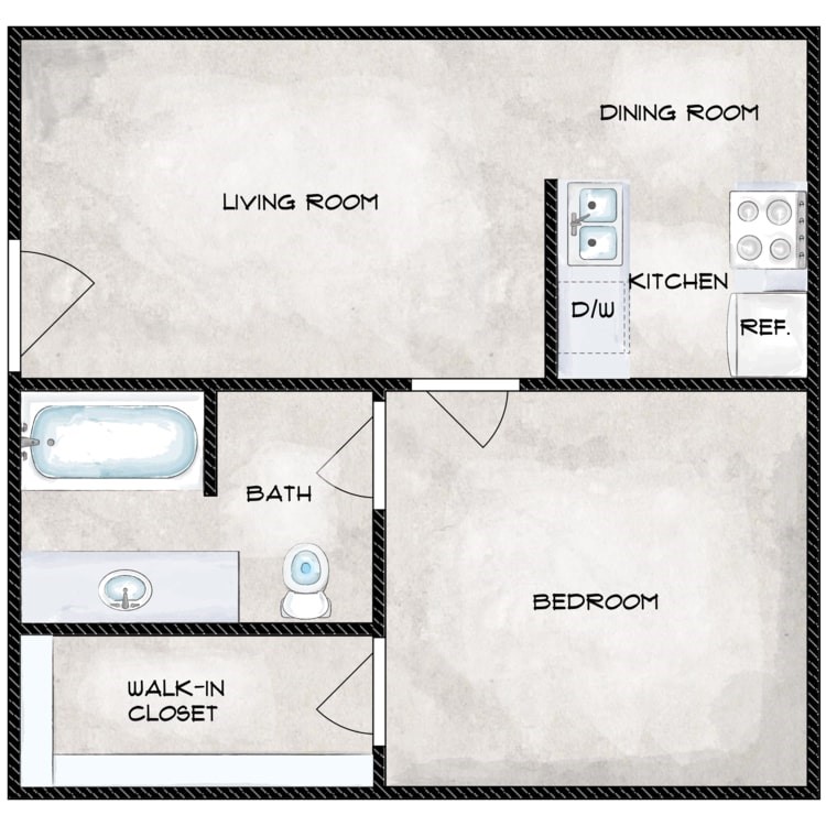 9707 Timberside Drive, Unit 15 Houston, TX 77025 - Photo 3 of 16 Model Unit