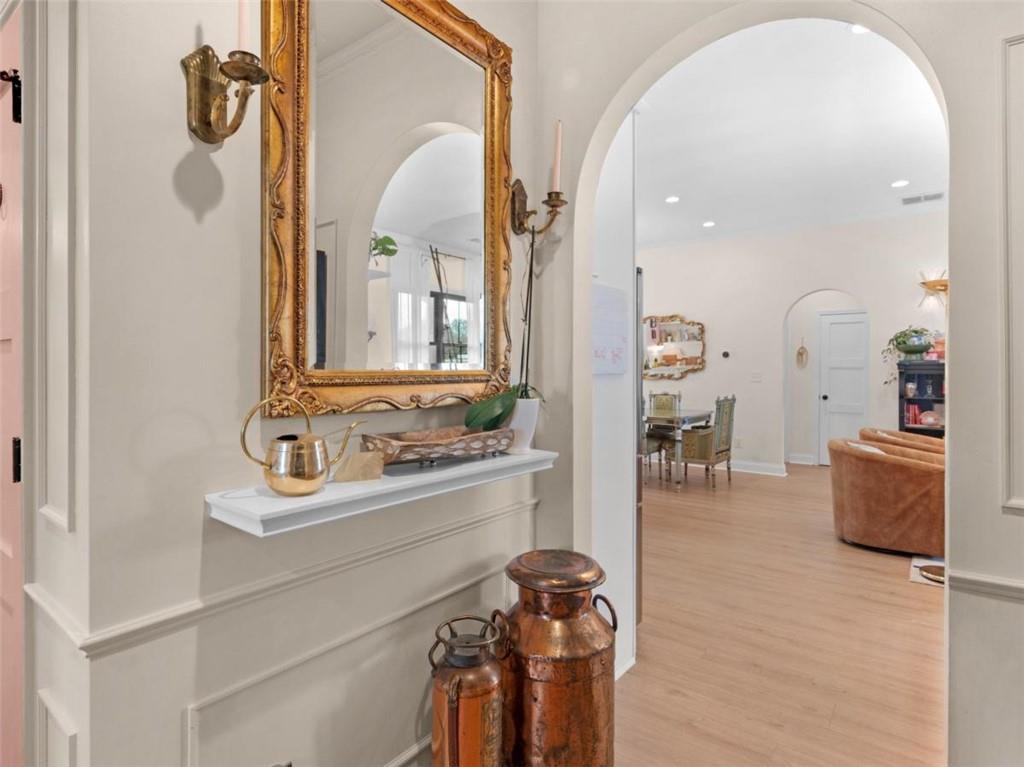 701 Marks Road Mansfield, GA 30055 - Photo 27 of 50 a bathroom with a sink and a mirror