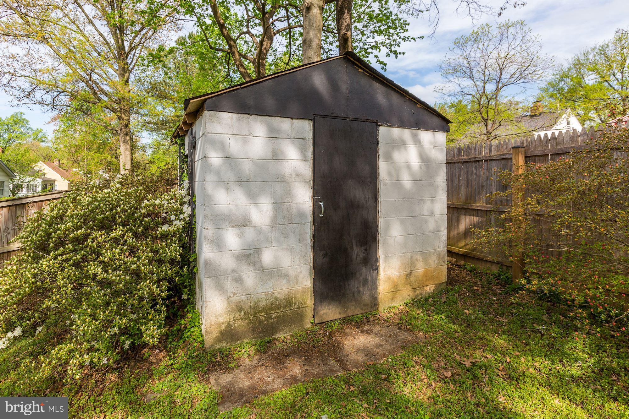 1105 Dryden Street Silver Spring, MD 20901 - Photo 47 of 48 Shed in back right corner of yard.