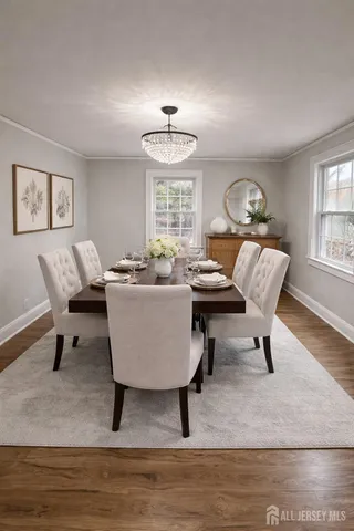 a living room with furniture a rug and a window