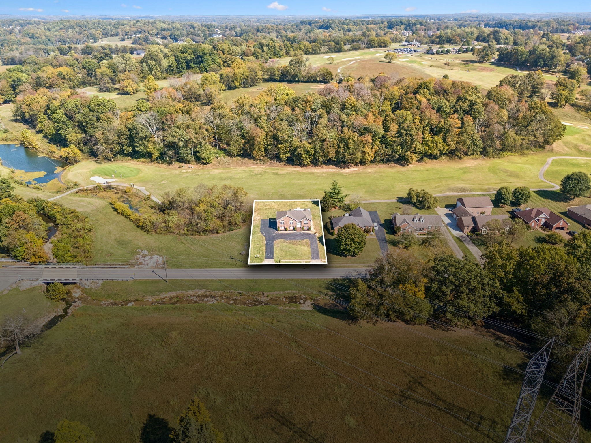 3679 Old State Highway 11 Springfield, TN 37172 - Photo 49 of 50 an aerial view of ocean with residential houses with outdoor space
