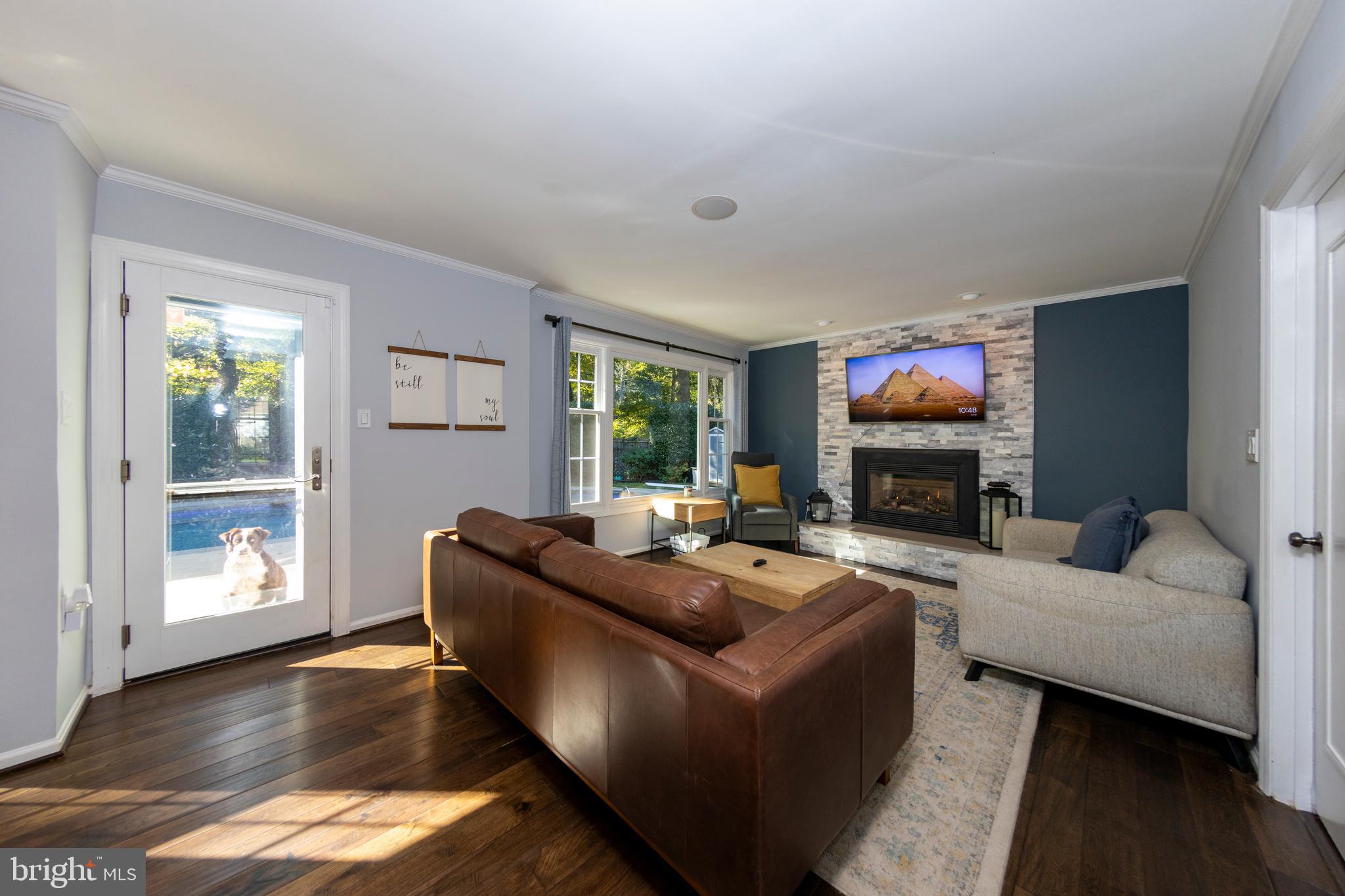 2513 Farrier Lane Reston, VA 20191 - Photo 12 of 51 Stone Fireplace Wall