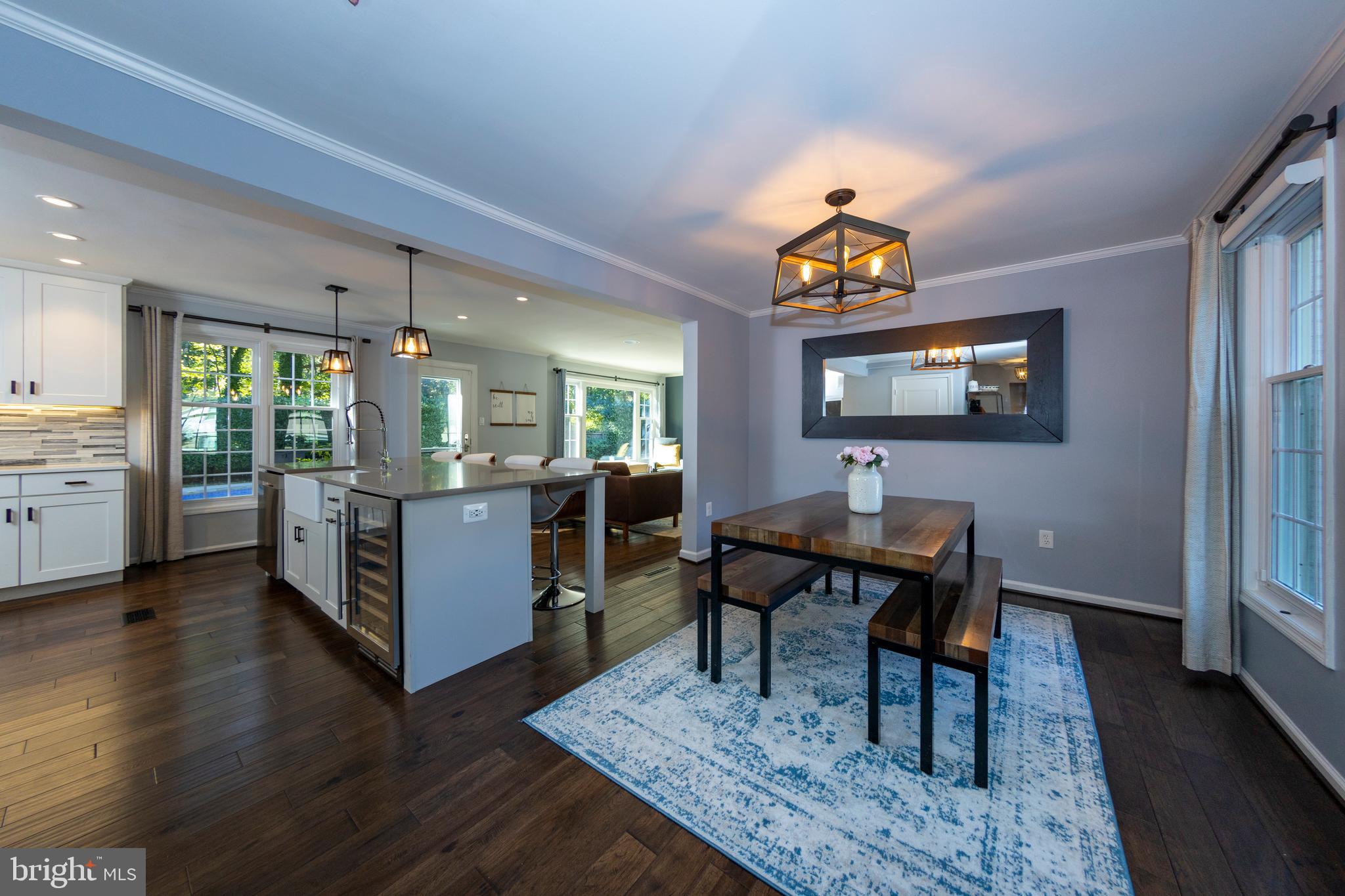 2513 Farrier Lane Reston, VA 20191 - Photo 15 of 51 View from foyer into breakfast nook & kitchen