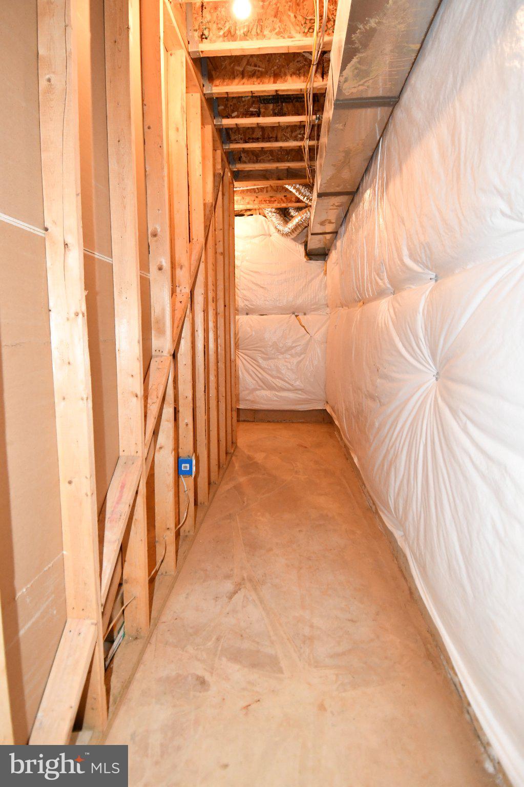 1924 Leonard Road Falls Church, VA 22043 - Photo 57 of 61 Spacious unfinished basement corridor.