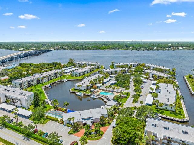 1950 Southwest Palm City Road, Unit 1202 Stuart, FL 34994 - Photo 20 of 21 an aerial view of a city