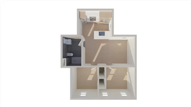 a picture of a room with a floor plan
