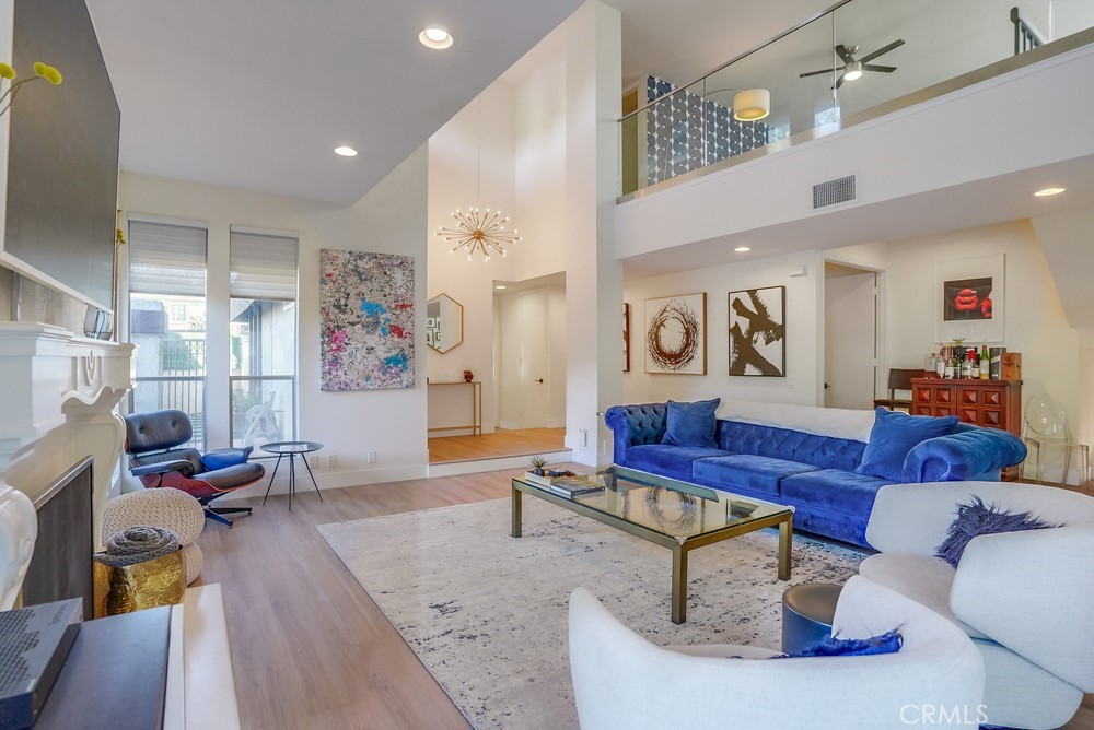 615 Edith Way Long Beach, CA 90807 - Photo 52 of 65 a living room with furniture and wooden floor