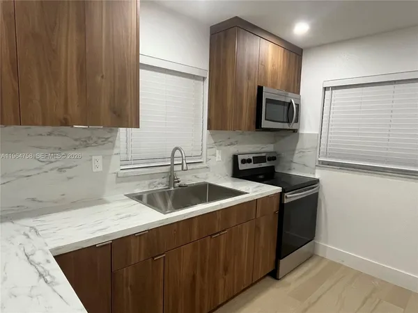 a view of kitchen island
