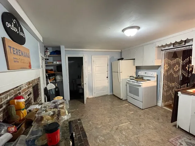 a room with storage and utility