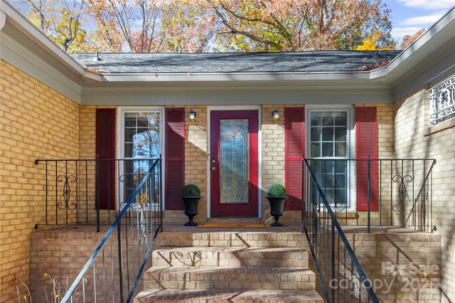 a view interior of a house wooden floor and an entryway