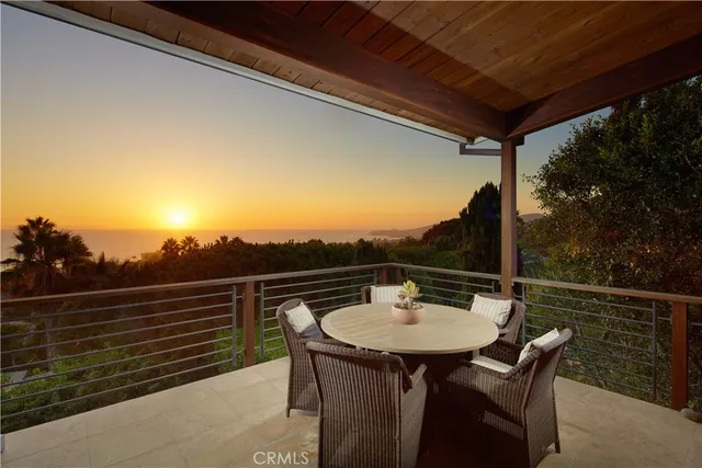 a view of sitting space in a balcony
