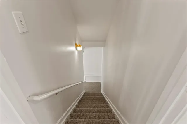 a view of a house with a door